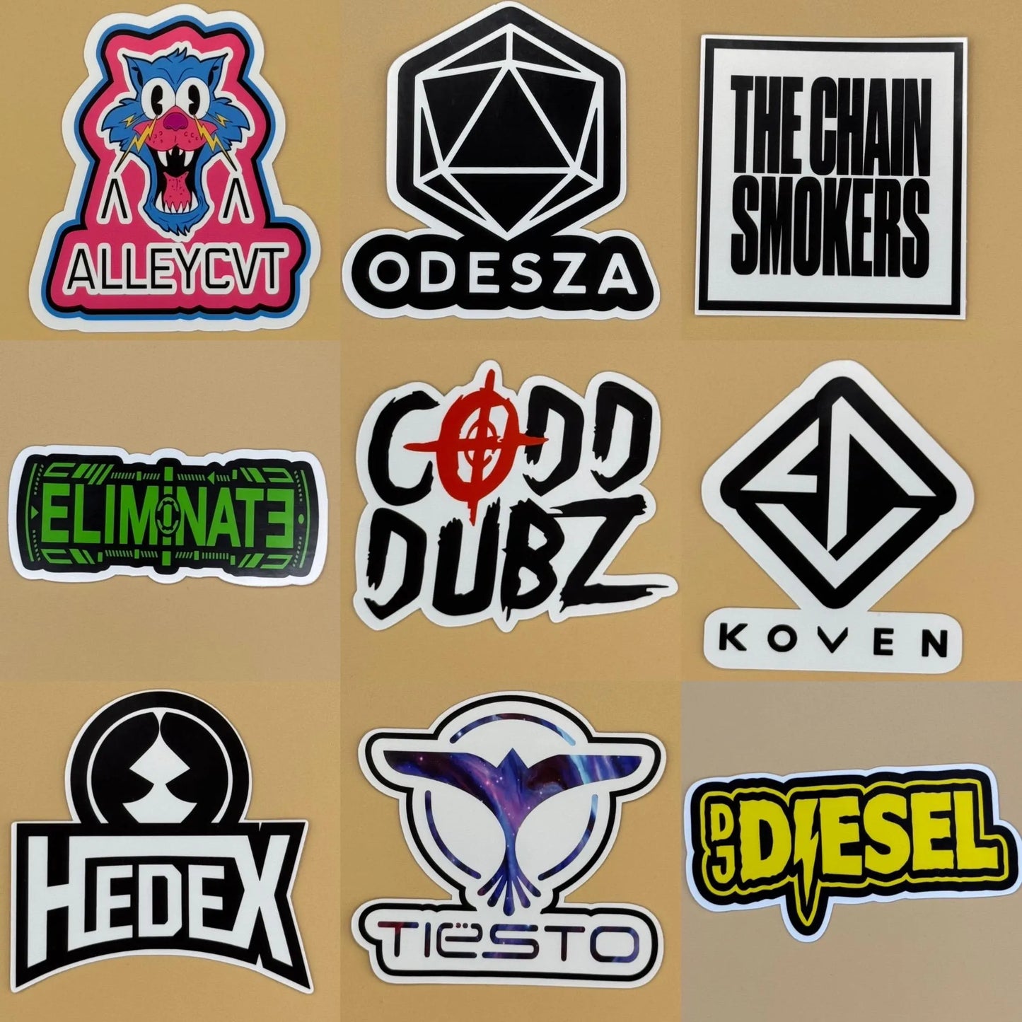 EDM Mystery Sticker Pack