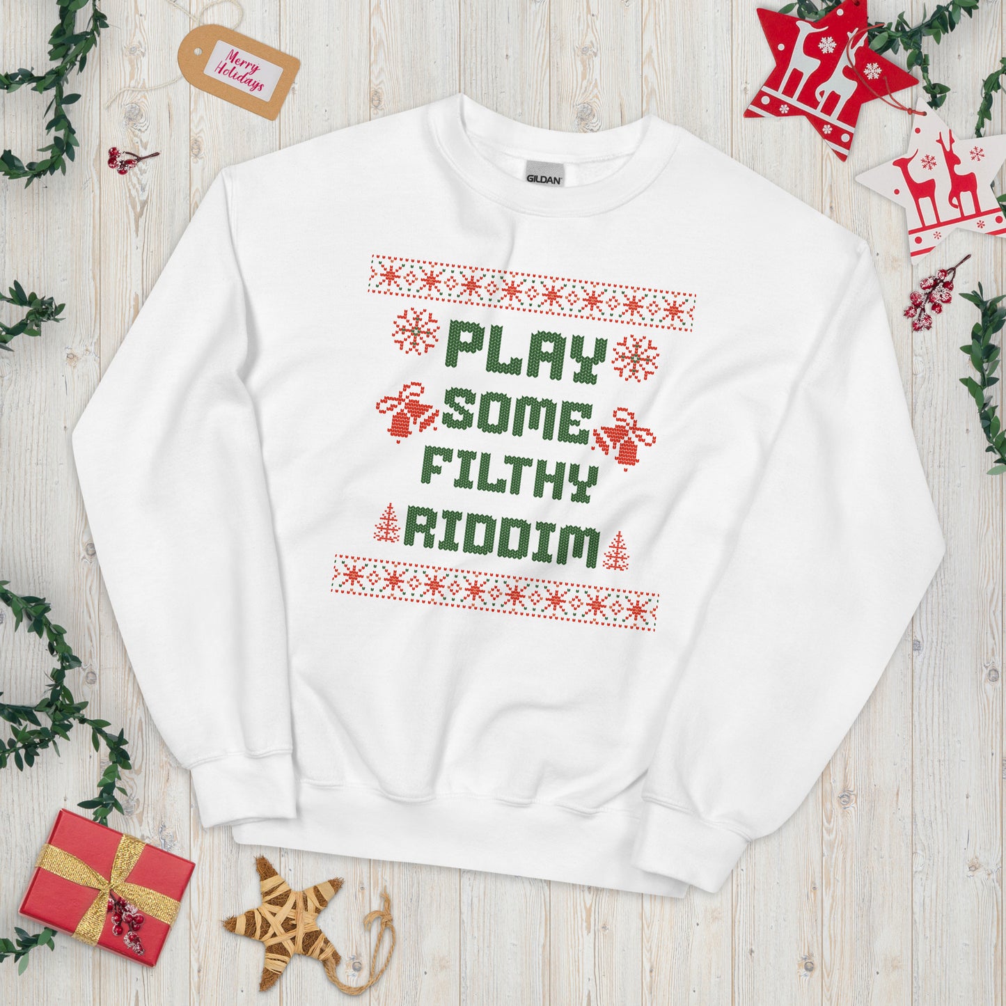 Filthy Riddim Ugly Xmas Sweater