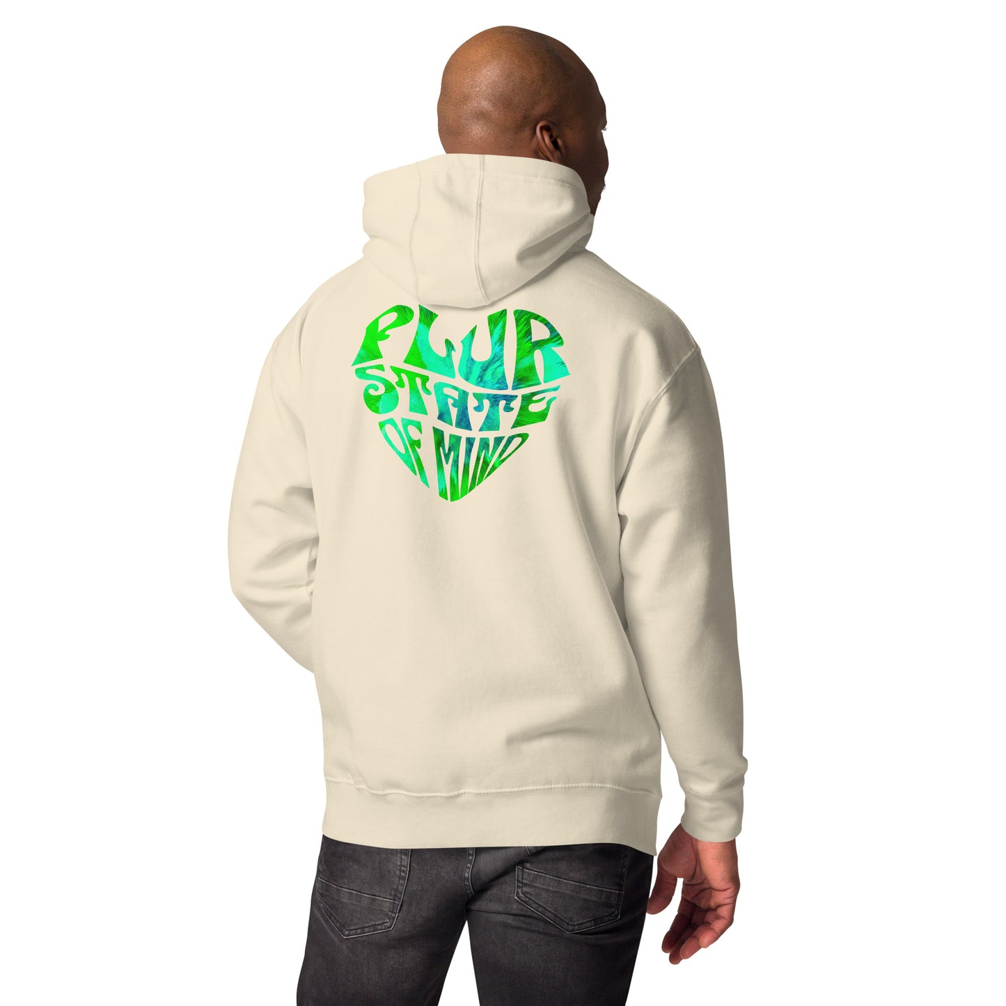 PLUR Heart Unisex Hoodie
