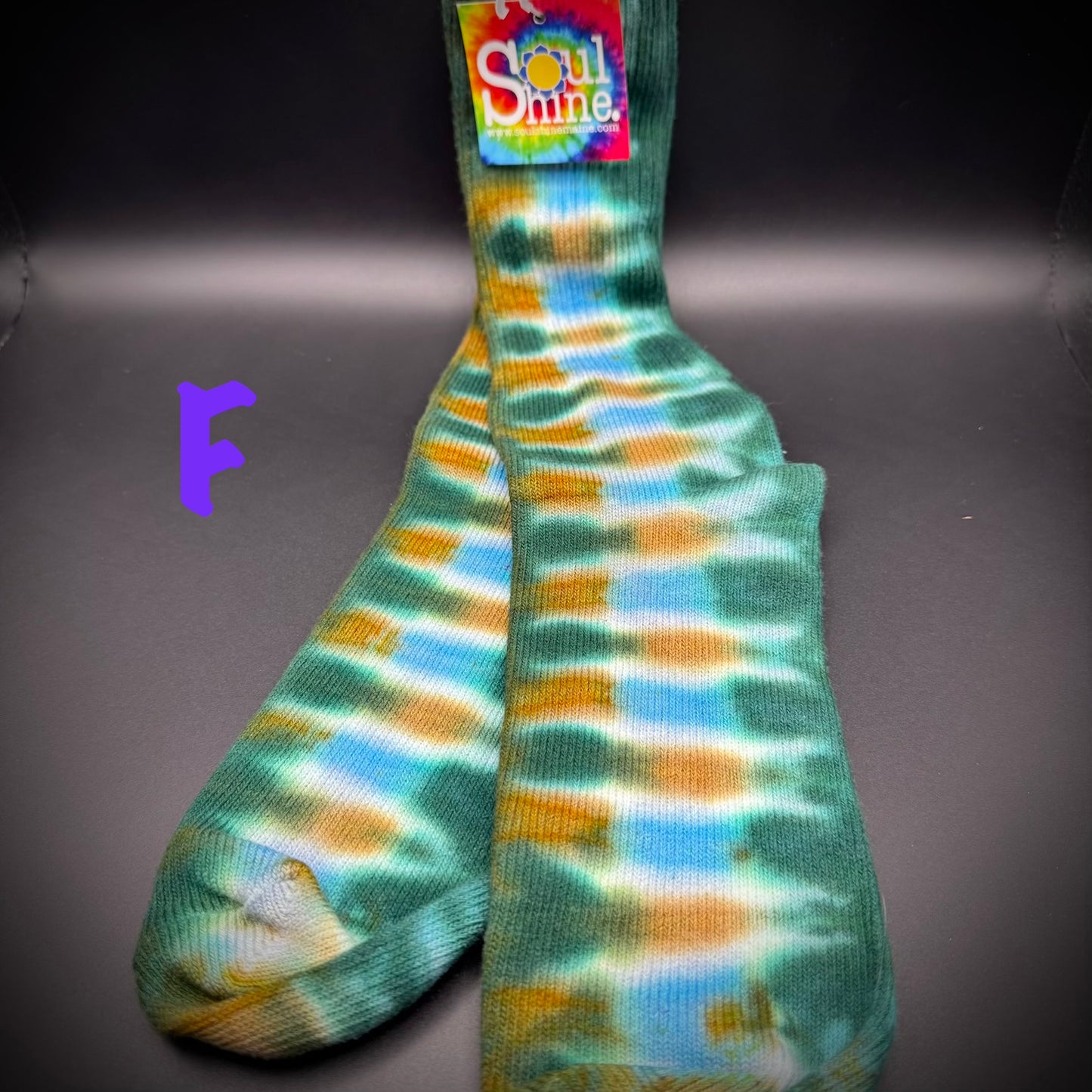 Psychedelic Tie-Dye Socks