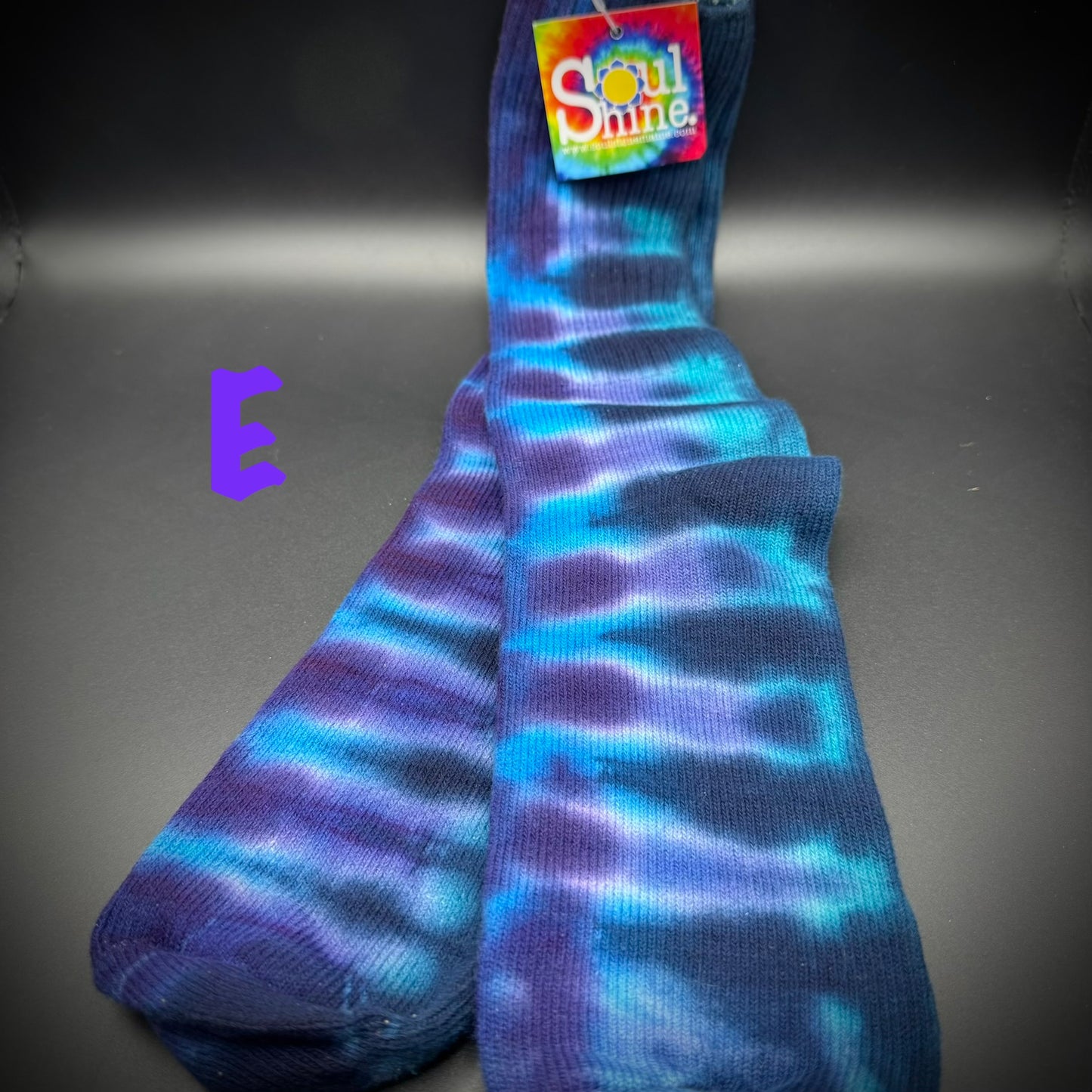 Psychedelic Tie-Dye Socks