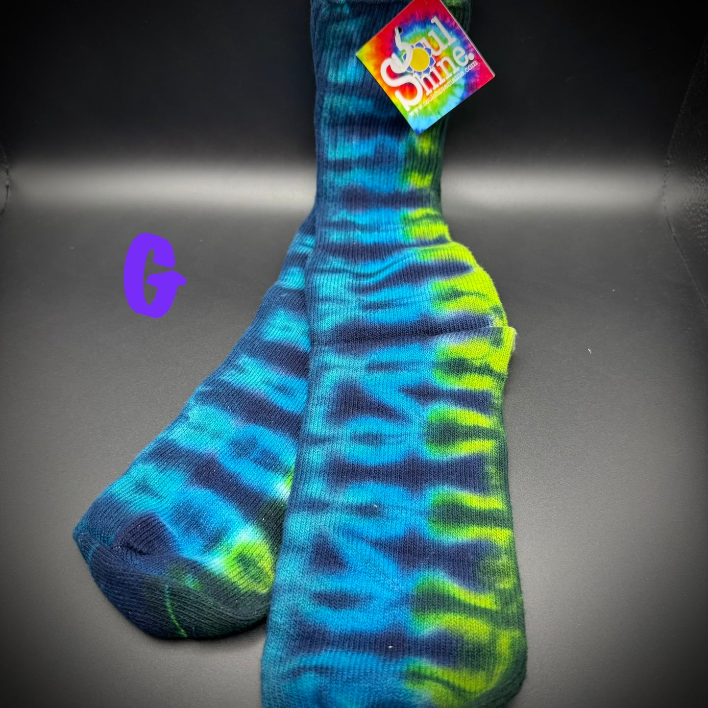 Psychedelic Tie-Dye Socks