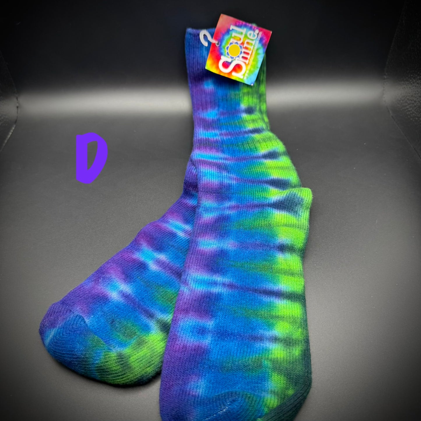 Psychedelic Tie-Dye Socks
