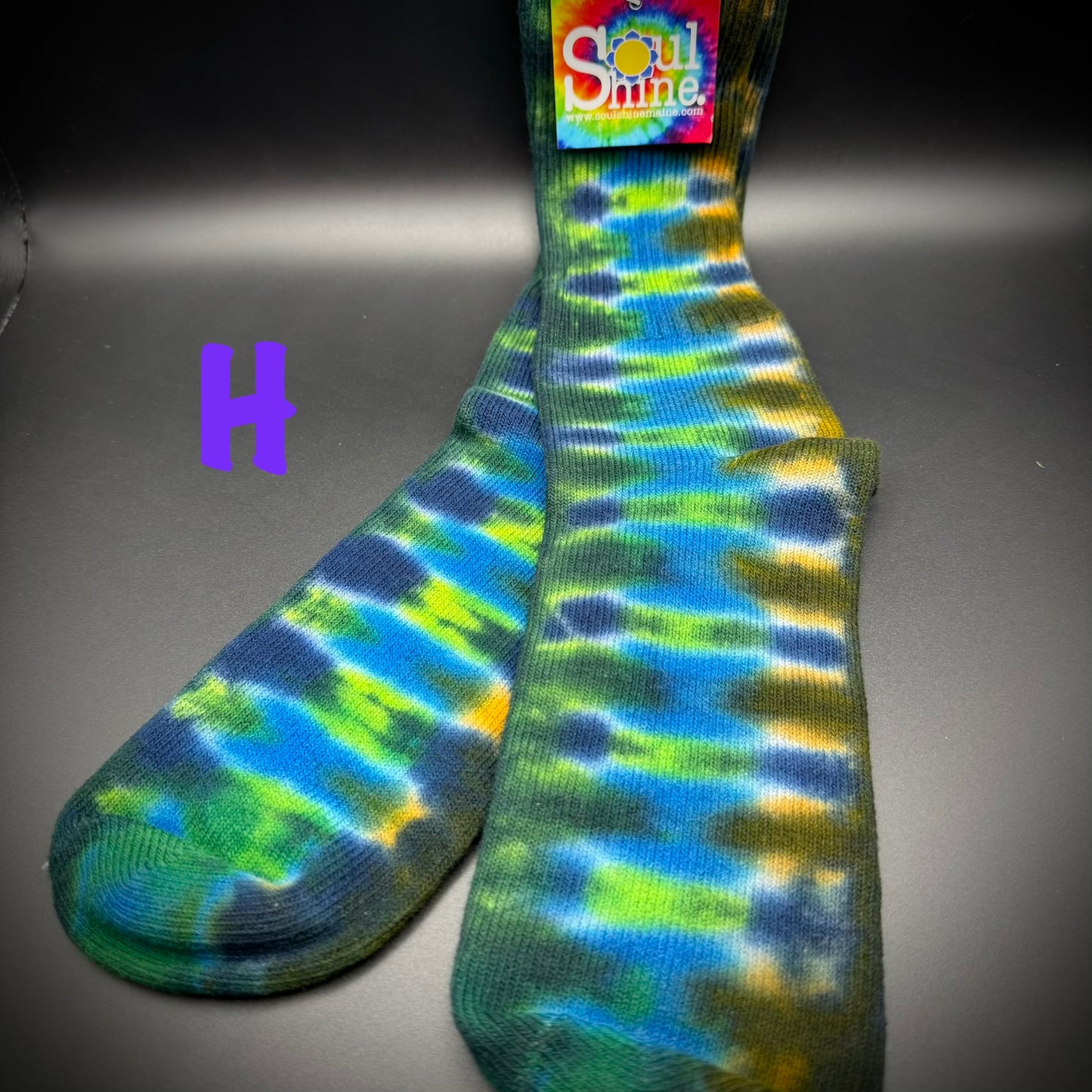 Psychedelic Tie-Dye Socks