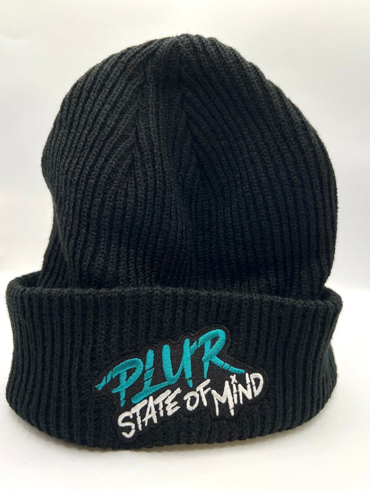 PLUR State of Mind Embroidered Beanie