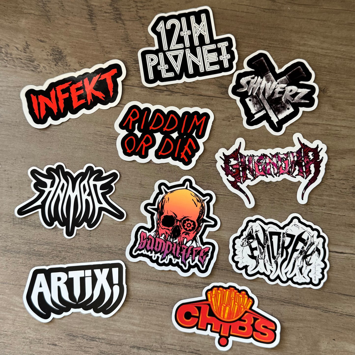 Riddim Sticker Pack EDM