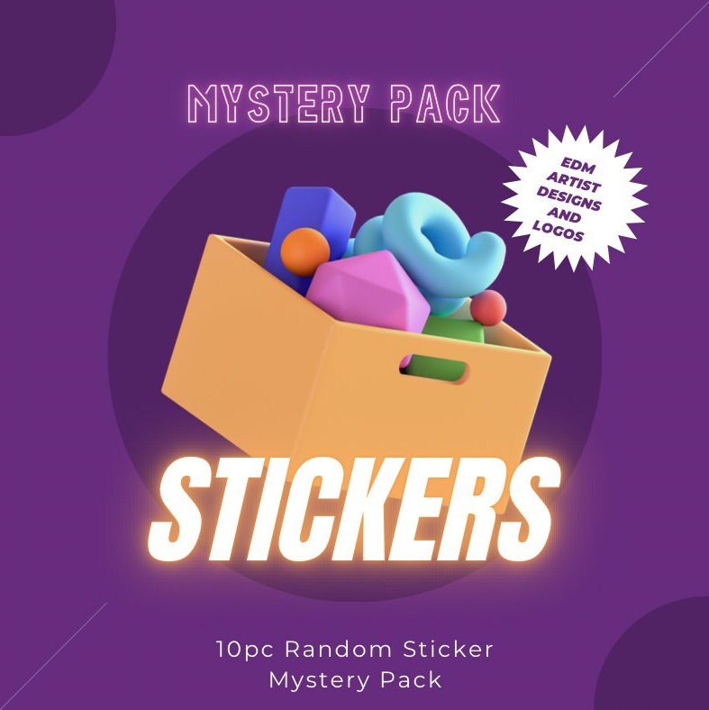 EDM Mystery Sticker Pack