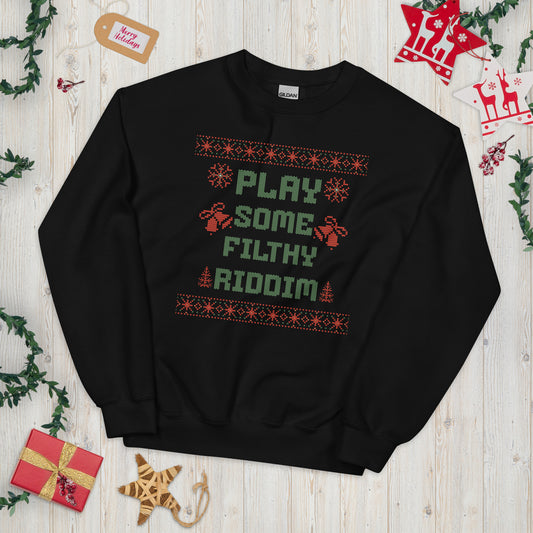 Filthy Riddim Ugly Xmas Sweater