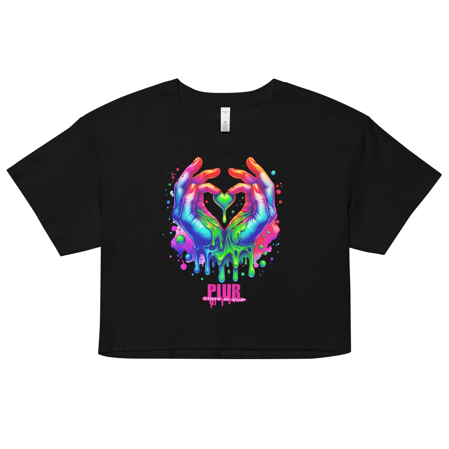 Drippy Hands Women’s crop top